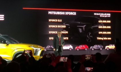 Mitsubishi Xforce chính thức ra mắt tại Việt Nam, khởi điểm từ 620 triệu đồng